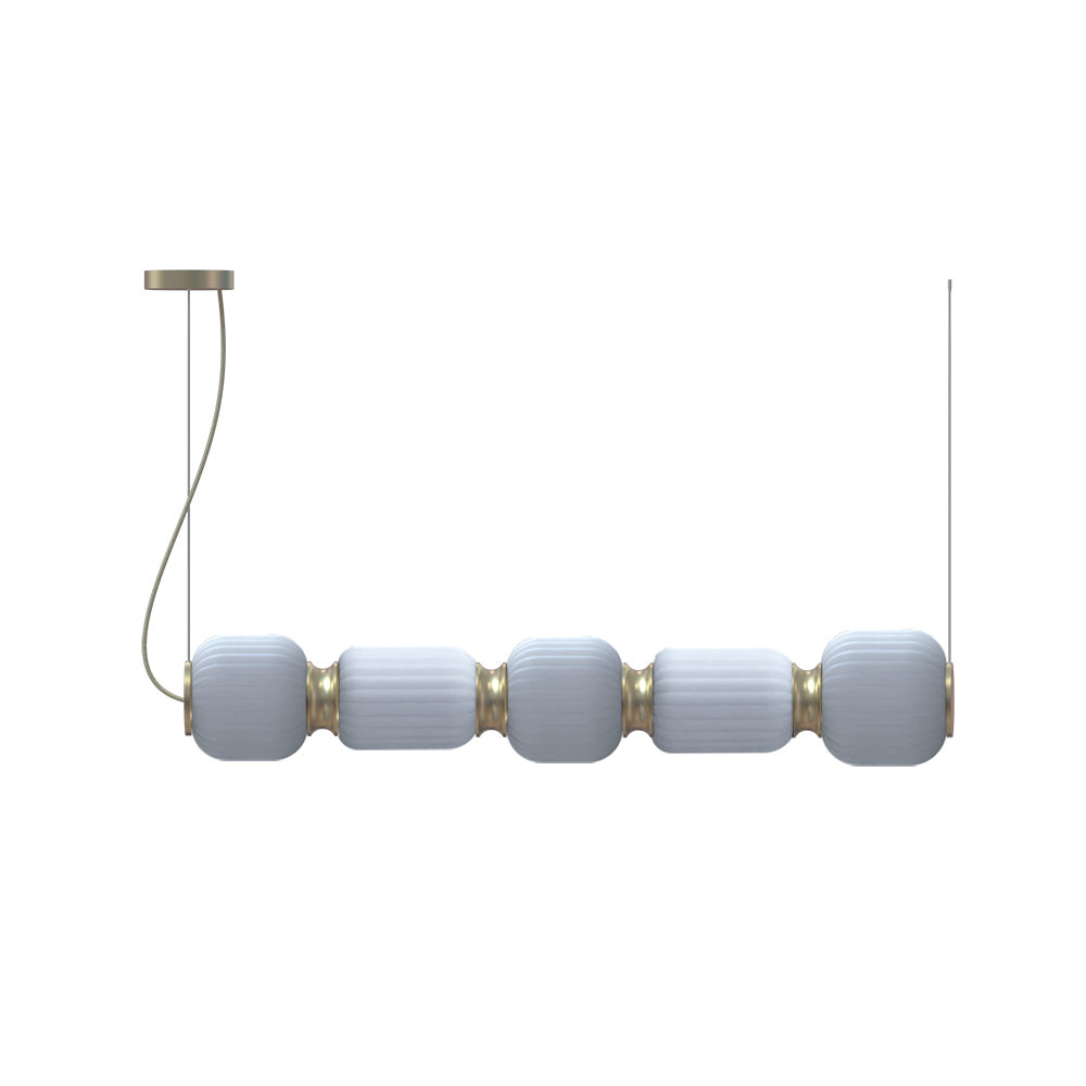 Whiteberries Pendant Quinted