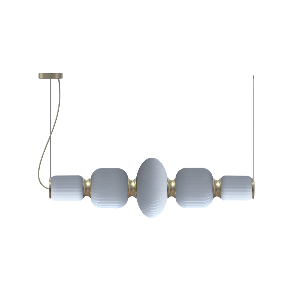 Whiteberries Pendant Quinted