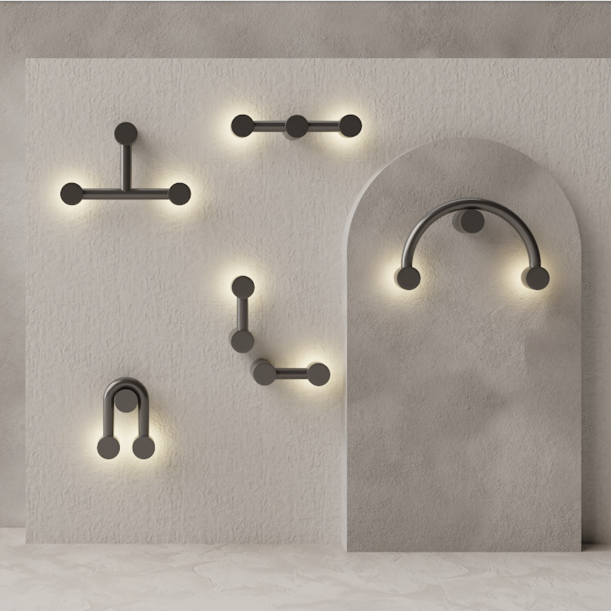 Lucia RigobertaWallIndirectAmbiente - Robin Lamps