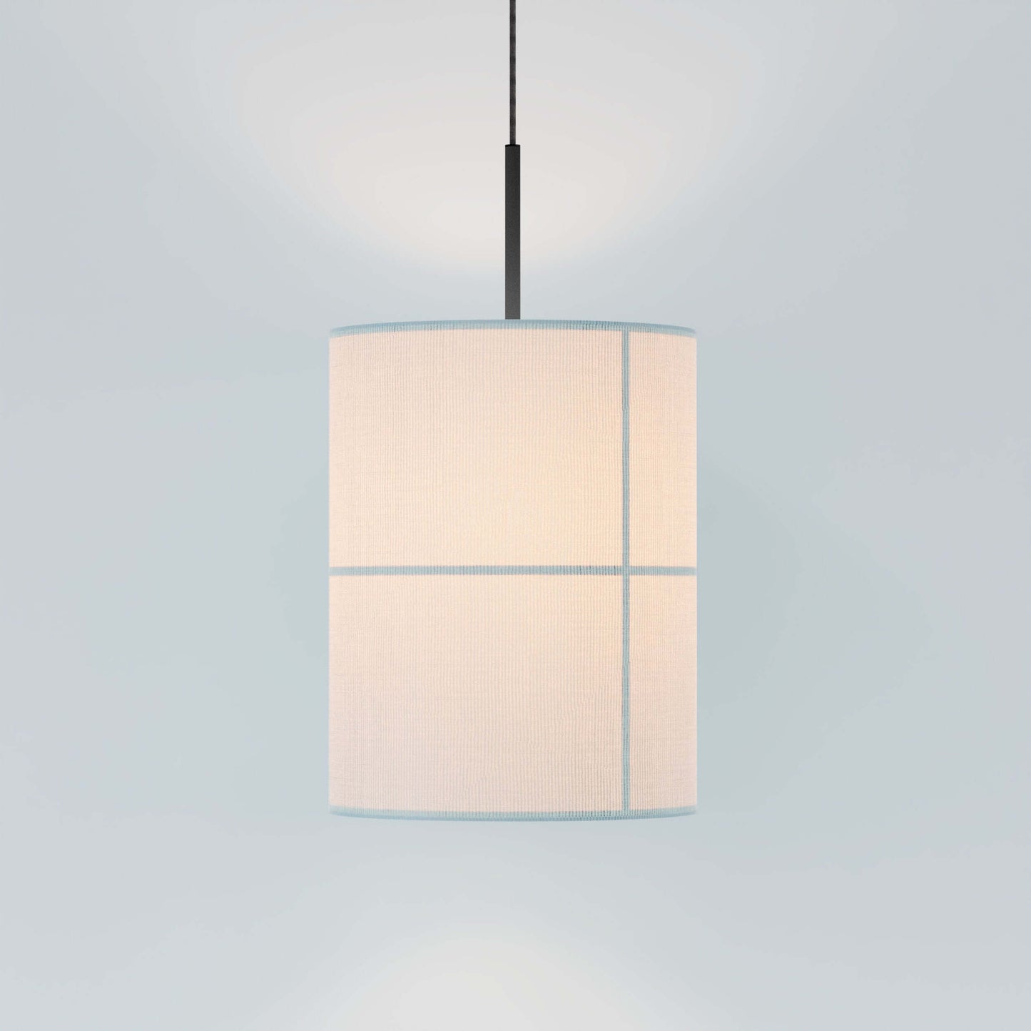 Rania Large Black Fabric Pendant - Robin Lamps