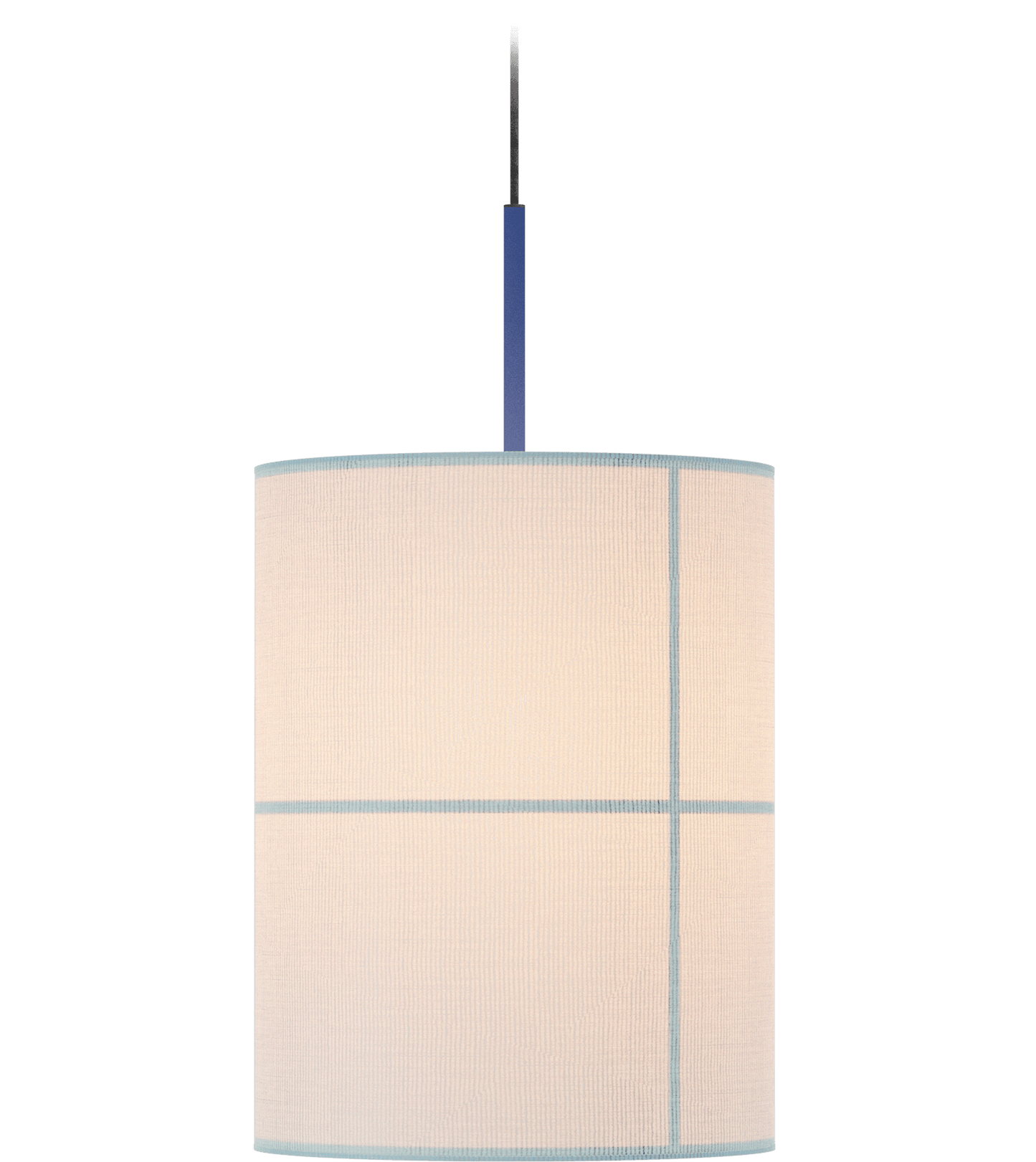 Rania Large Blue Fabric Pendant - Robin Lamps