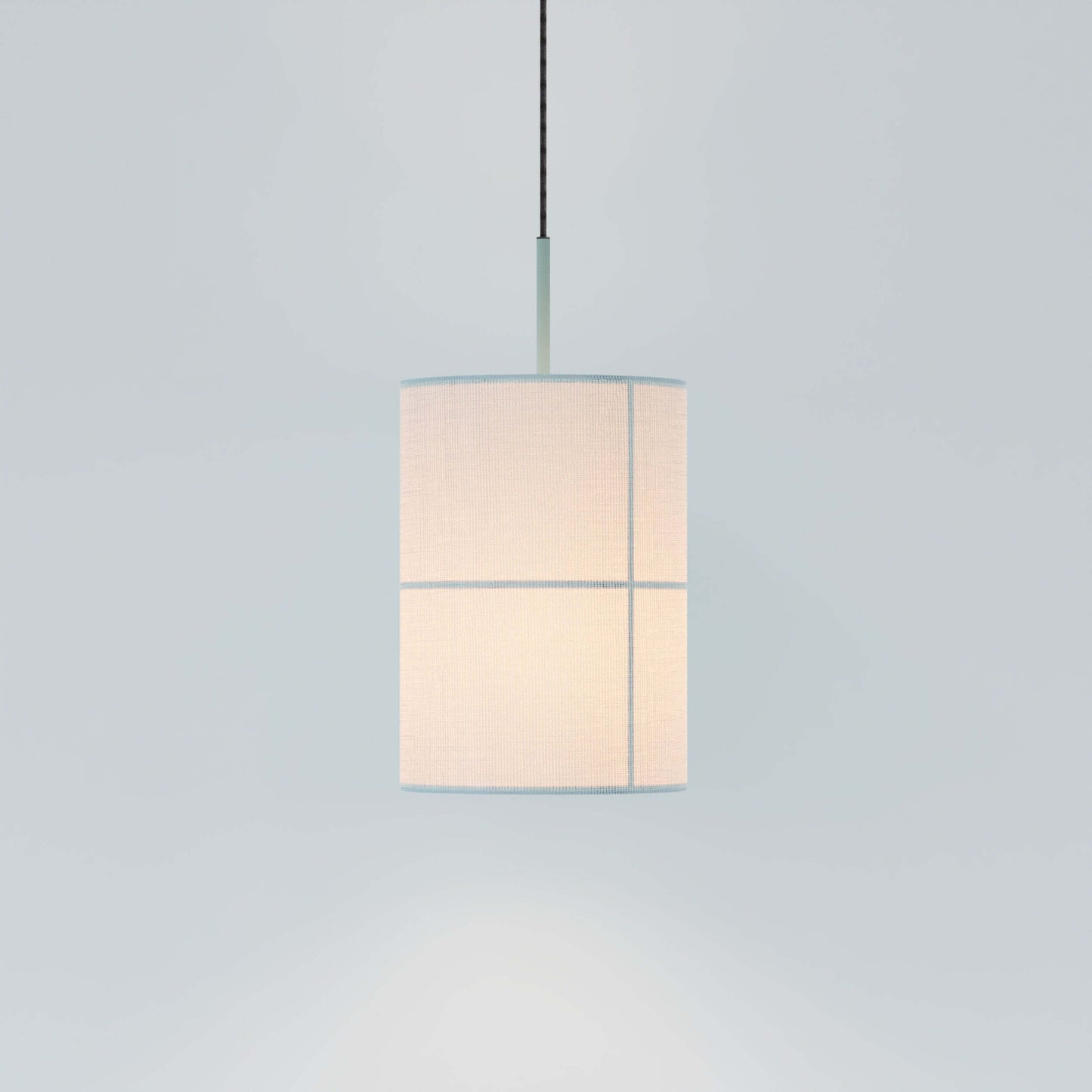 Rania Median Green Fabric Pendant - Robin Lamps