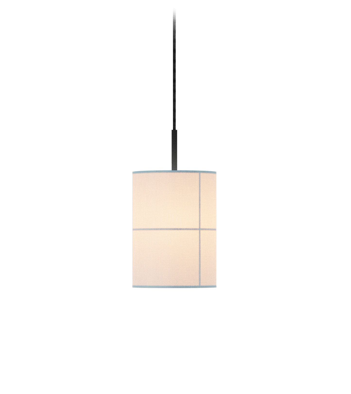 Rania Small Black Fabric Pendant - Robin Lamps