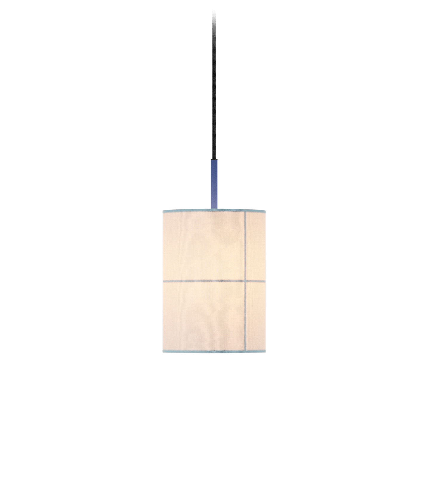 Rania Small Blue Fabric Pendant - Robin Lamps