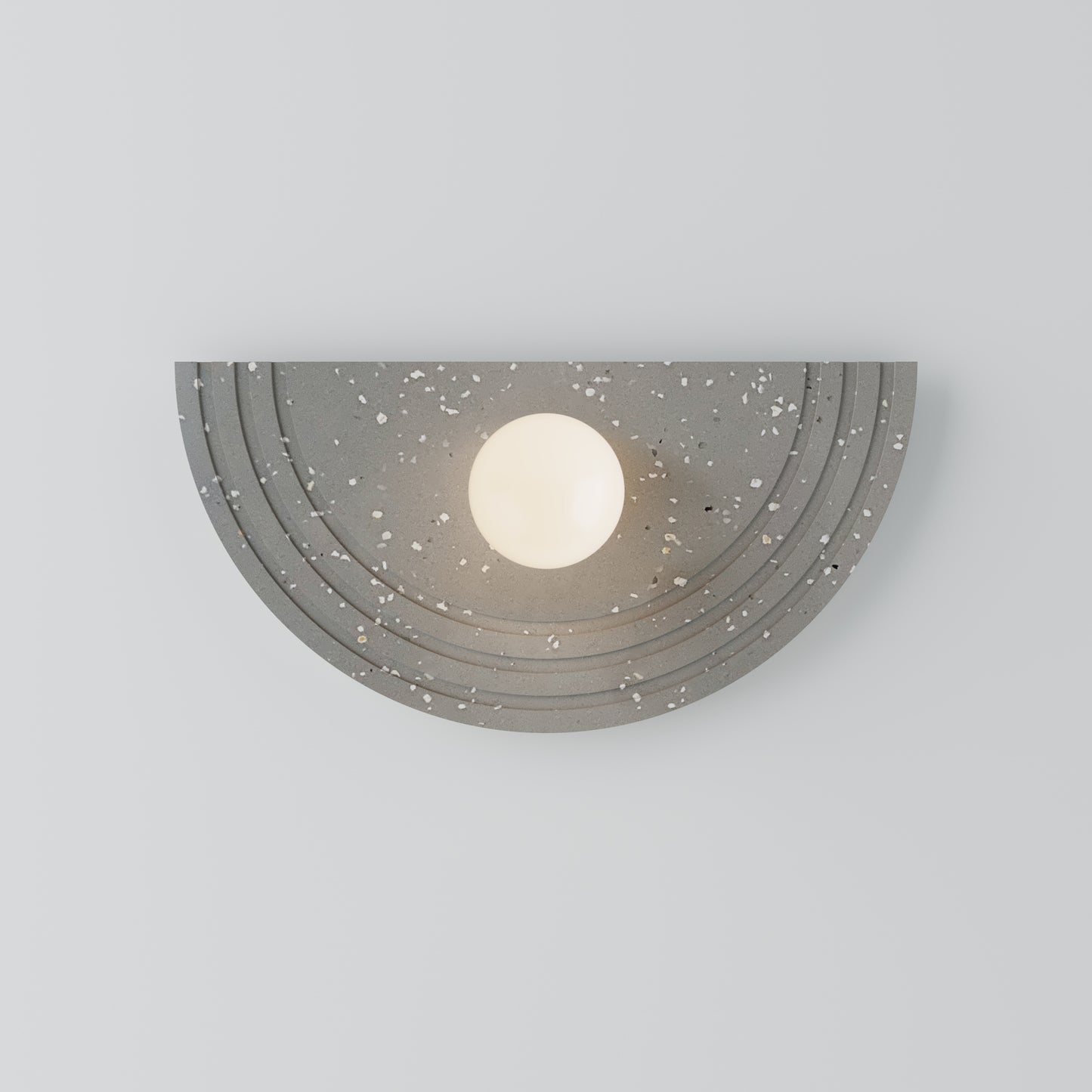 Regina Grey Wall Recycled-Plastic Lamp - Robin Lamps