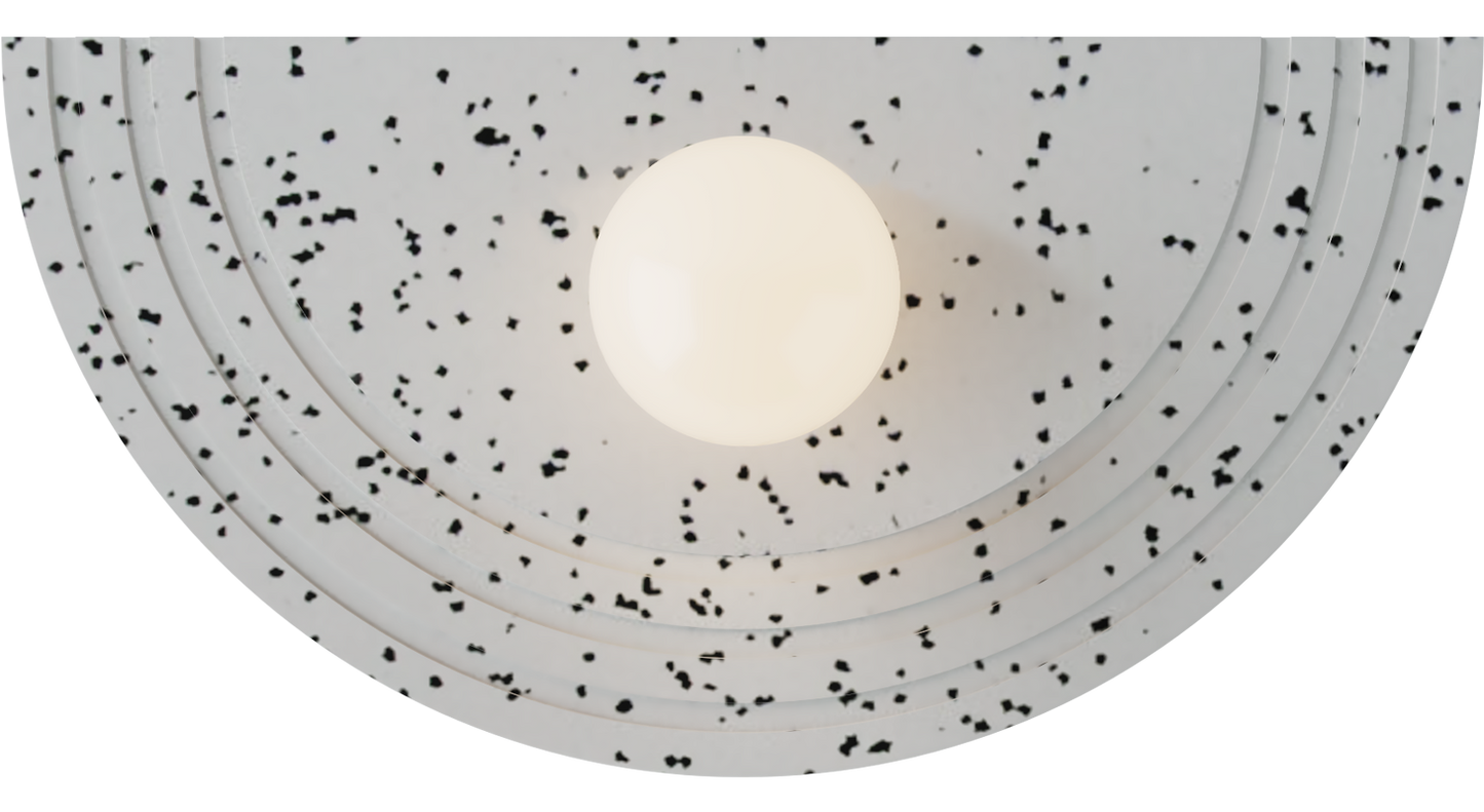 Regina White Wall Recycled-Plastic Lamp - Robin Lamps