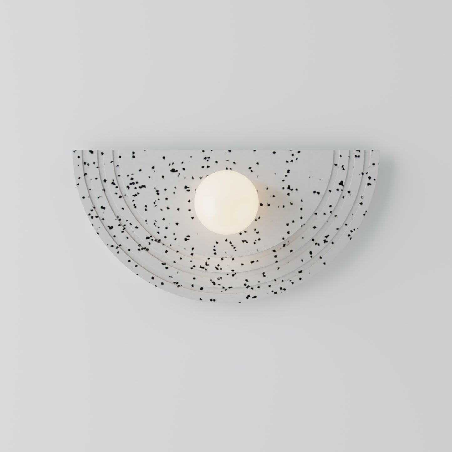 Regina White Wall Recycled-Plastic Lamp - Robin Lamps