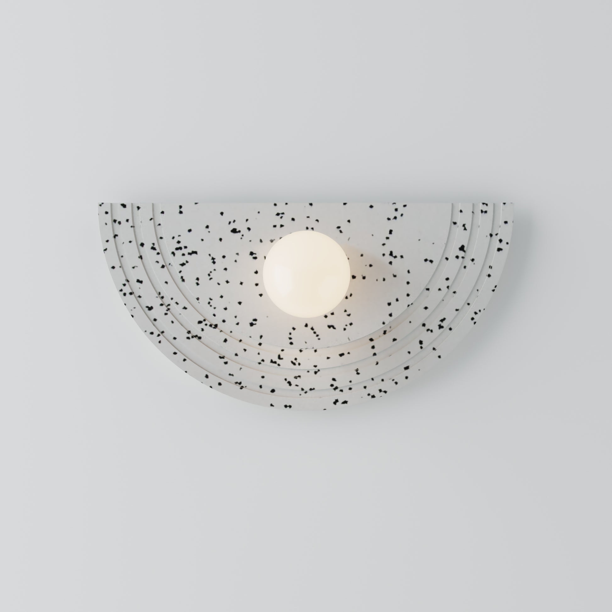 Regina White Wall Recycled-Plastic Lamp - Robin Lamps