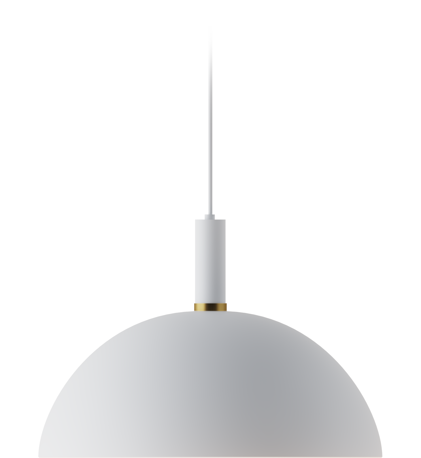 Renata Bell White Pendant Lamp - Robin Lamps