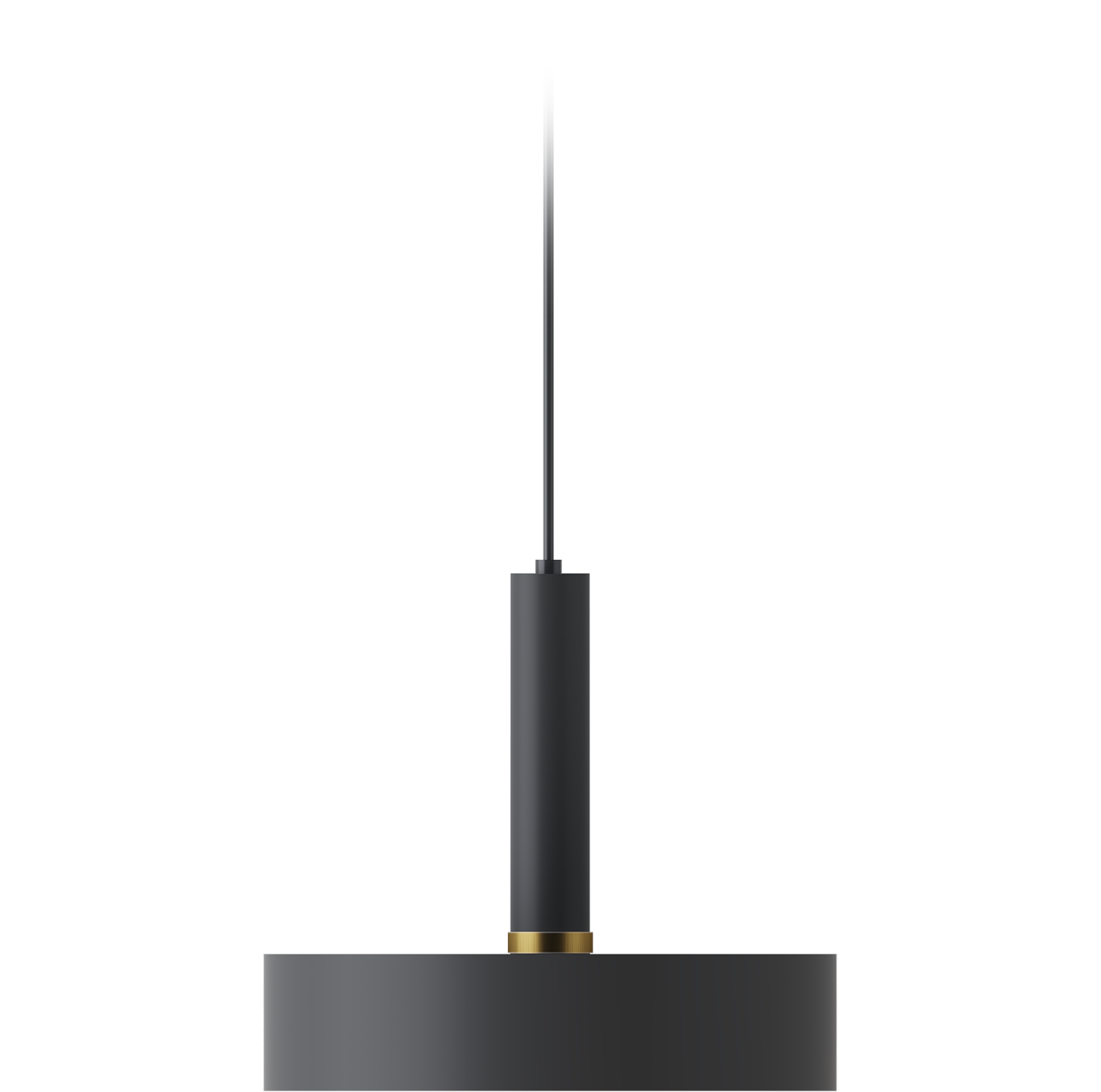 Renata Flat Black Pendant Lamp - Robin Lamps