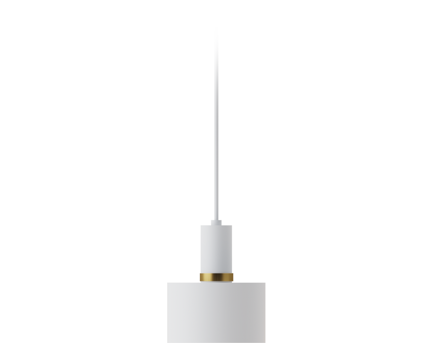 Renata Mini White Pendant Lamp - Robin Lamps