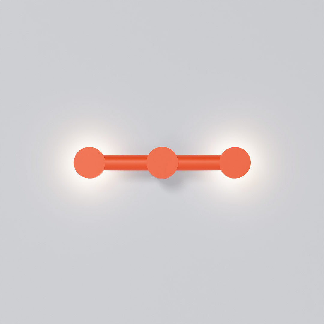 Rigoberta Duo Indirect Orange Wall Metal Glass Lamp - Robin Lamps