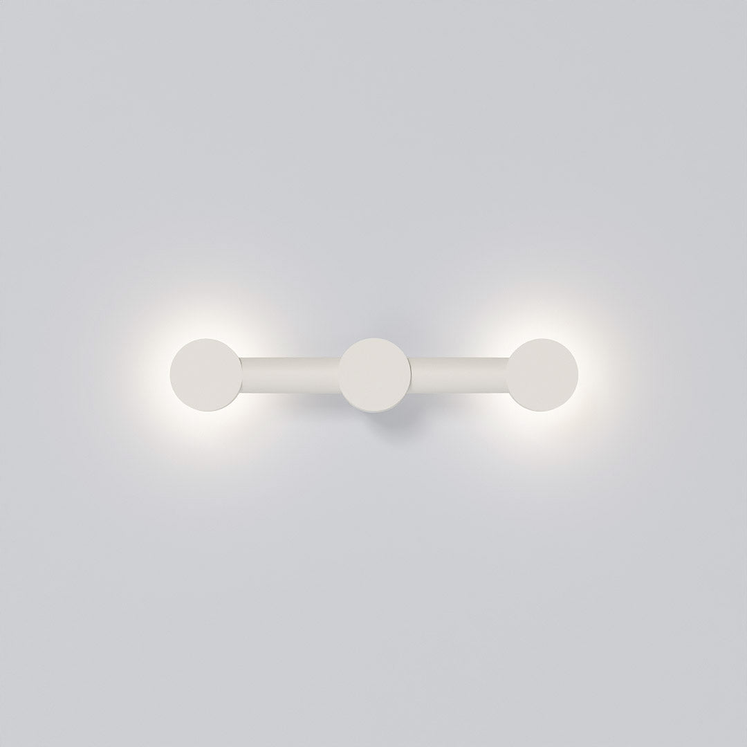 Rigoberta Duo Indirect White Wall Metal Glass Lamp - Robin Lamps