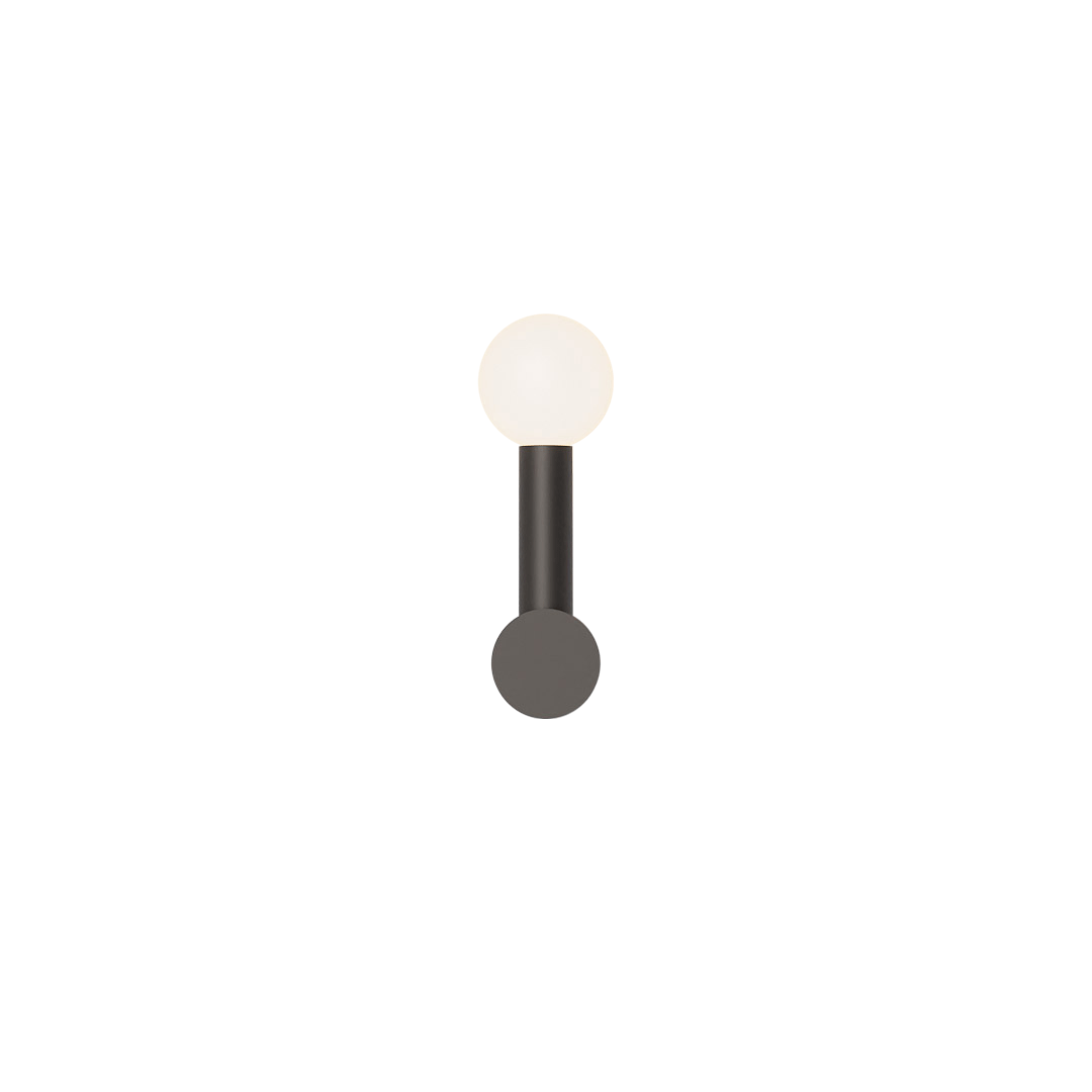 Rigoberta Mono Black Wall Metal Glass Lamp - Robin Lamps