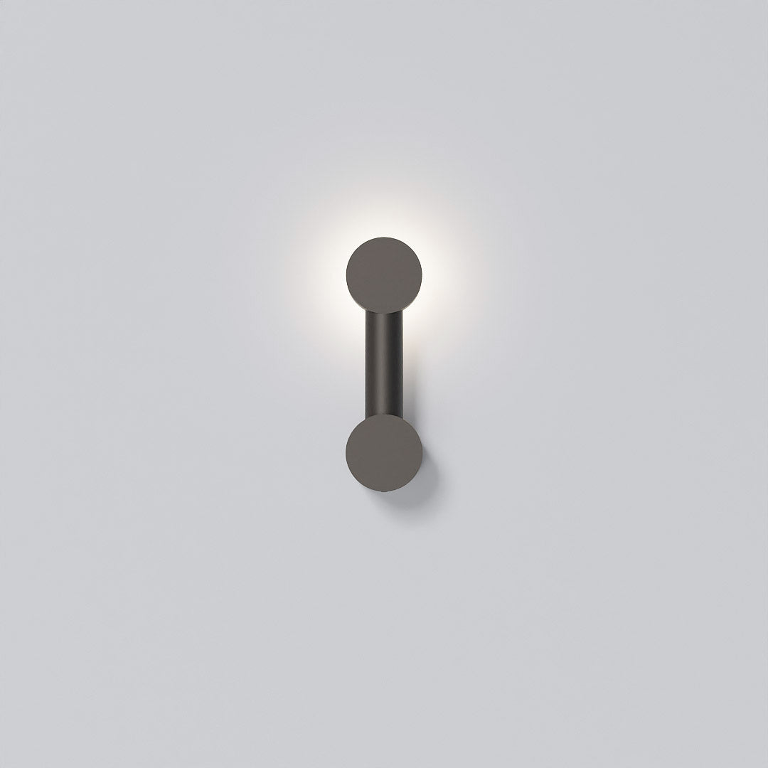 Rigoberta Mono Indirect Black Wall Metal Glass Lamp - Robin Lamps