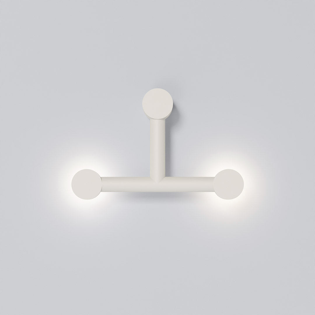 Rigoberta Trio Indirect White Wall Metal Glass Lamp - Robin Lamps