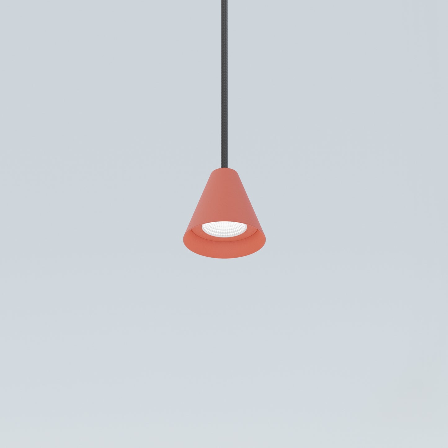 Rimini Orange Pendant Metal Detail Lamp - Robin Lamps