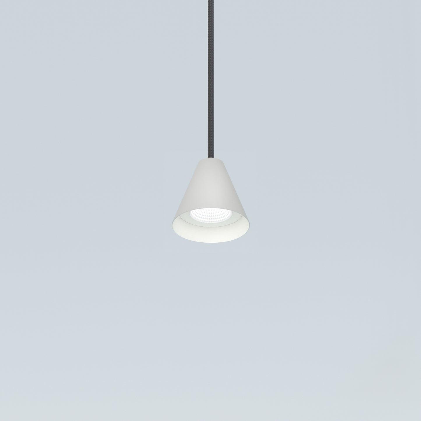 Rimini White Pendant Metal Detail Lamp - Robin Lamps