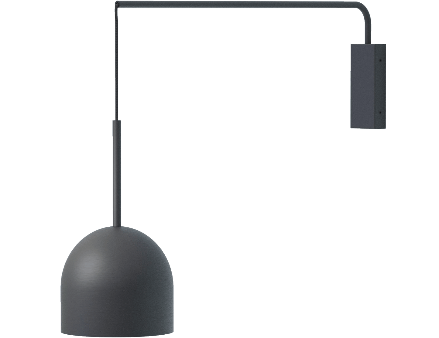 Rio Large Black Wall Metal Lamp - Robin Lamps
