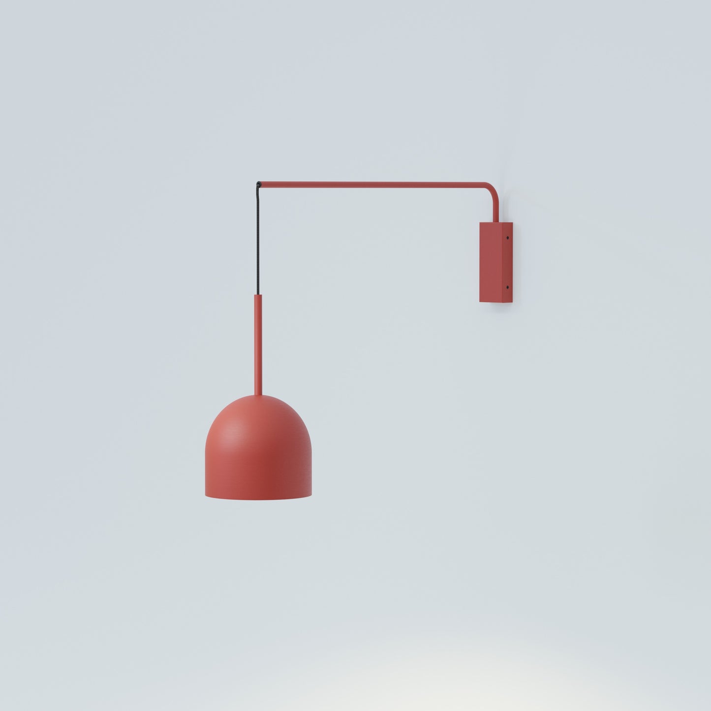 Rio Large Red Wall Metal Lamp - ROBIN