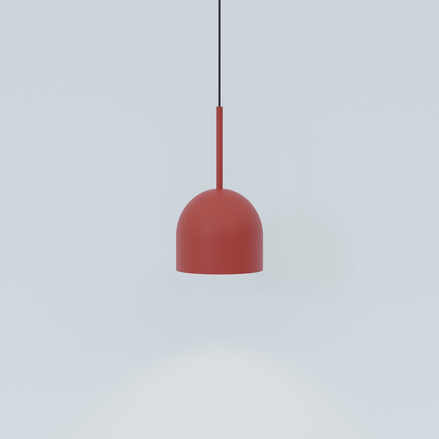 Rio Red Pendant Metal Lamp - Robin Lamps