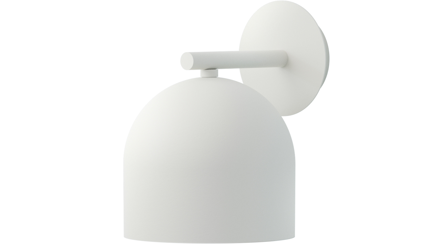 Rio Small White Wall Metal Lamp - Robin Lamps