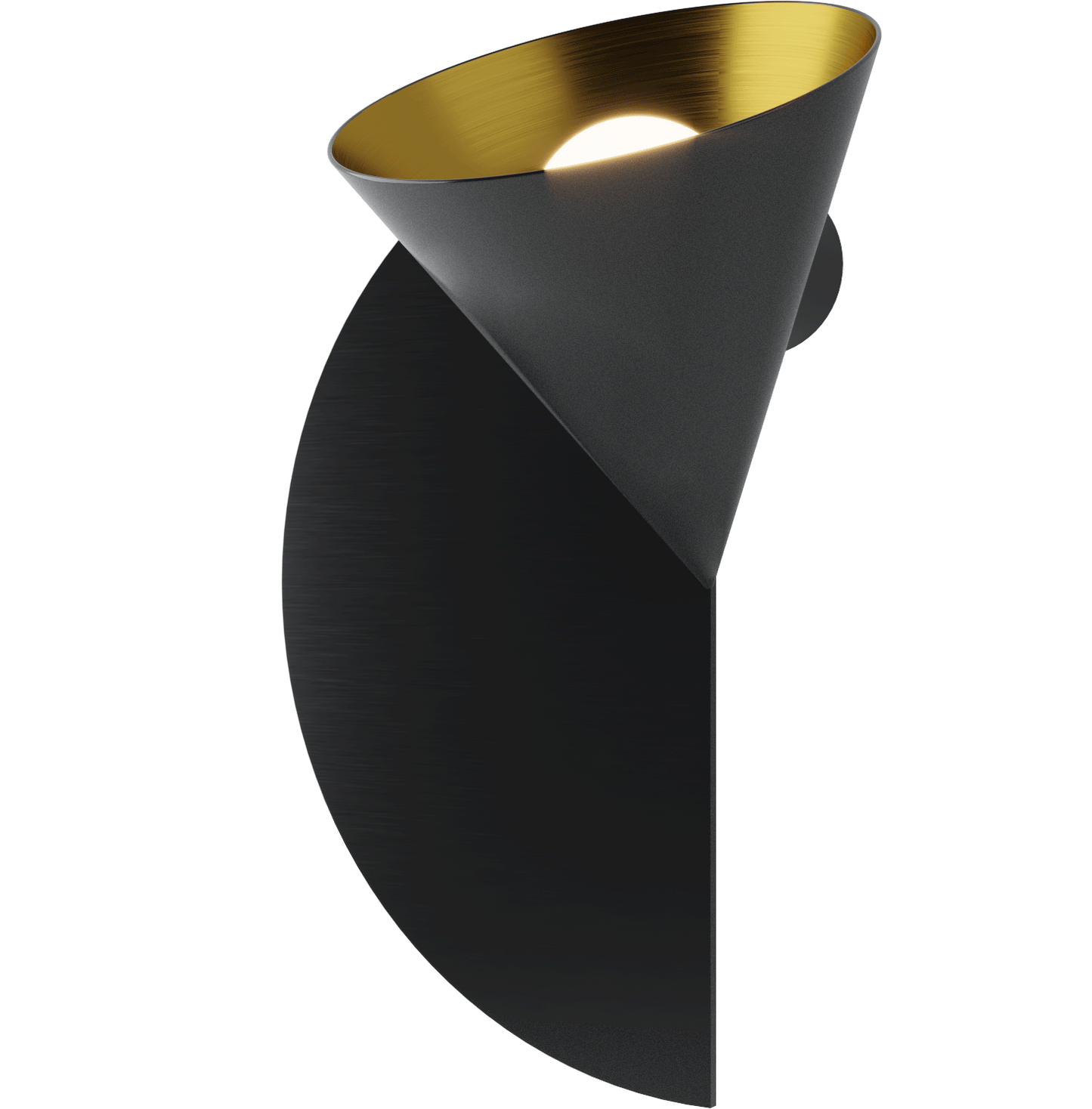 Rubi Duo Black Wall Metal Lamp - ROBIN