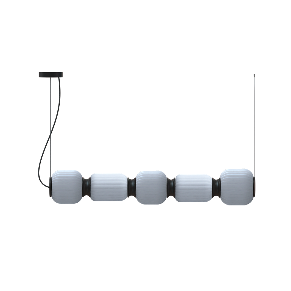 Whiteberries Pendant Quinted