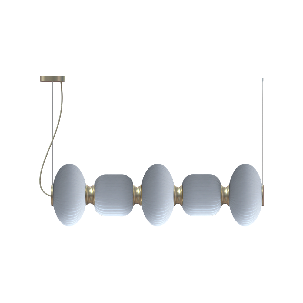 Whiteberries Pendant Quinted