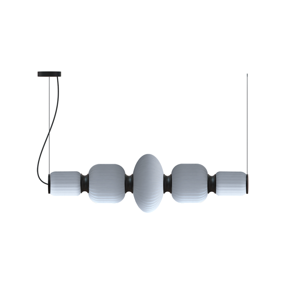 Whiteberries Pendant Quinted