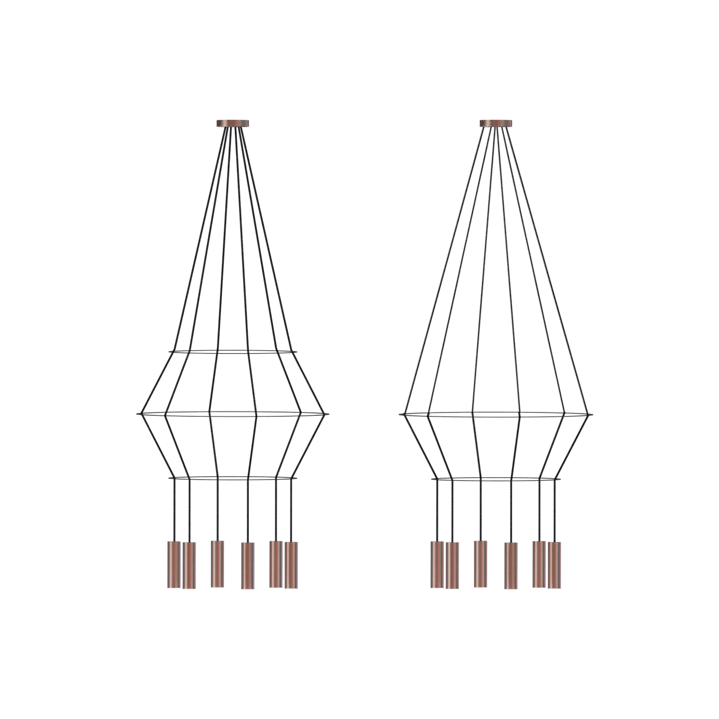 Rose Pendant Chandelier