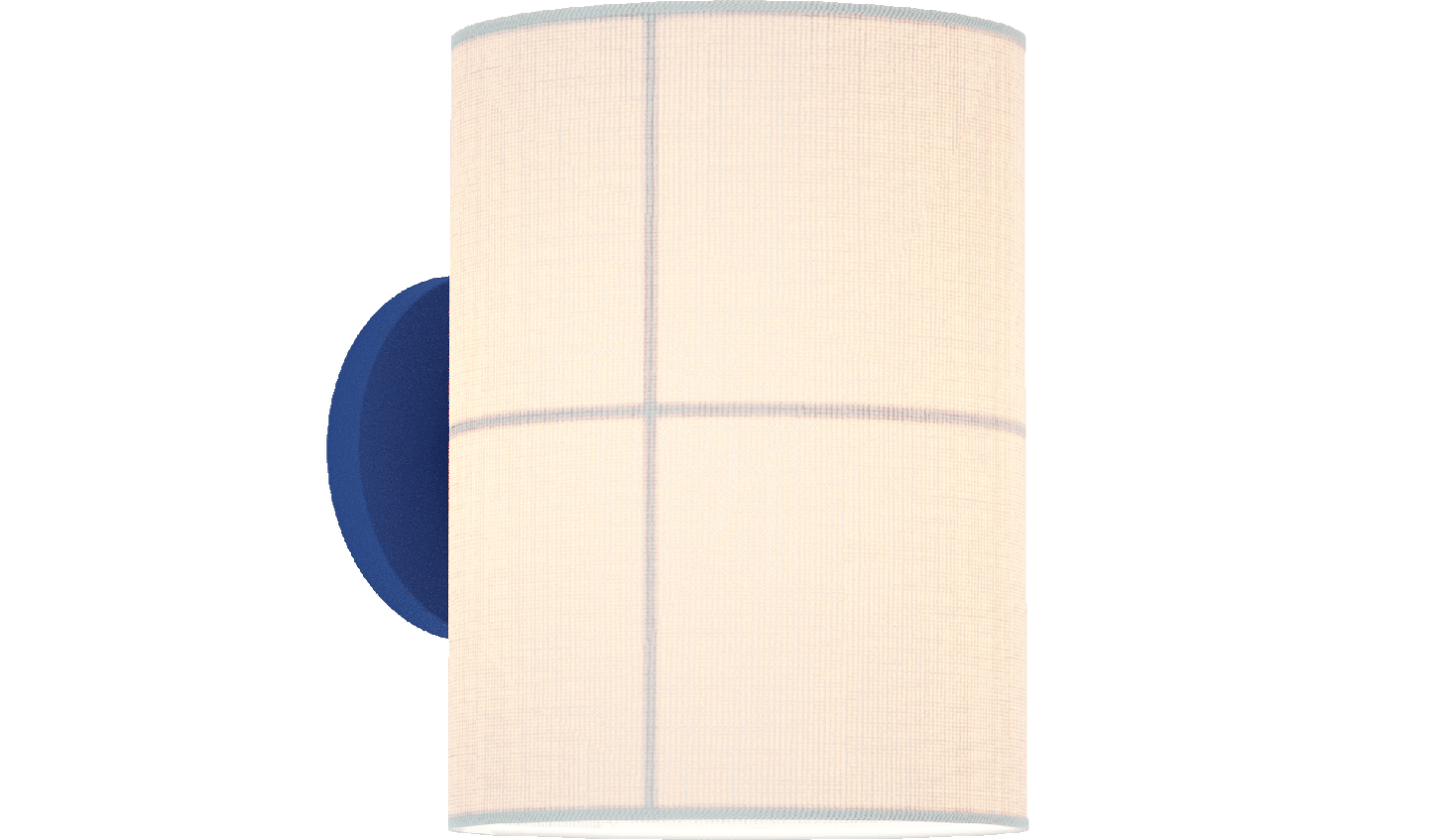 Rania 18 Blue Fabric Wall Lamp - Robin Lamps