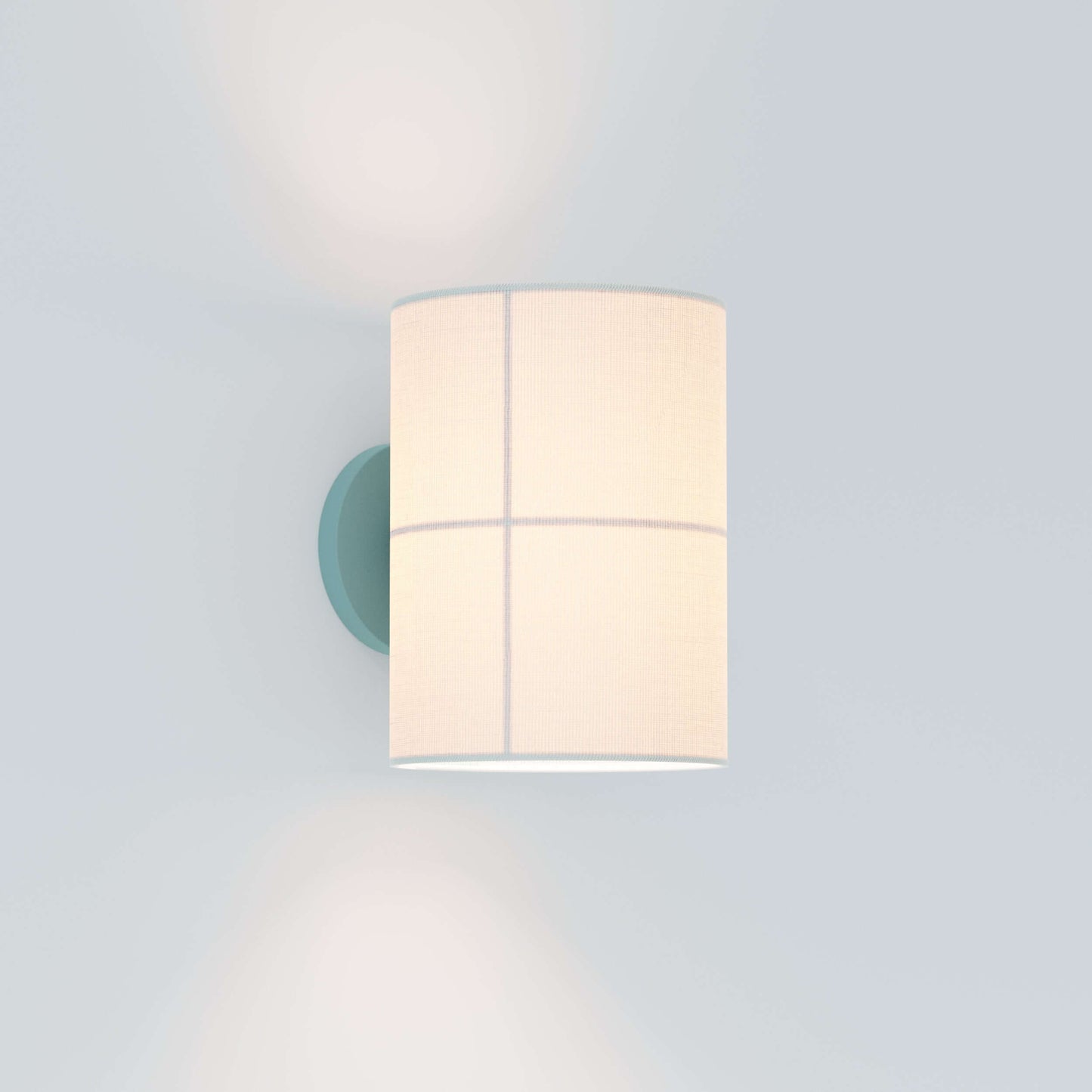 Rania 18 Green Fabric Wall Lamp - Robin Lamps