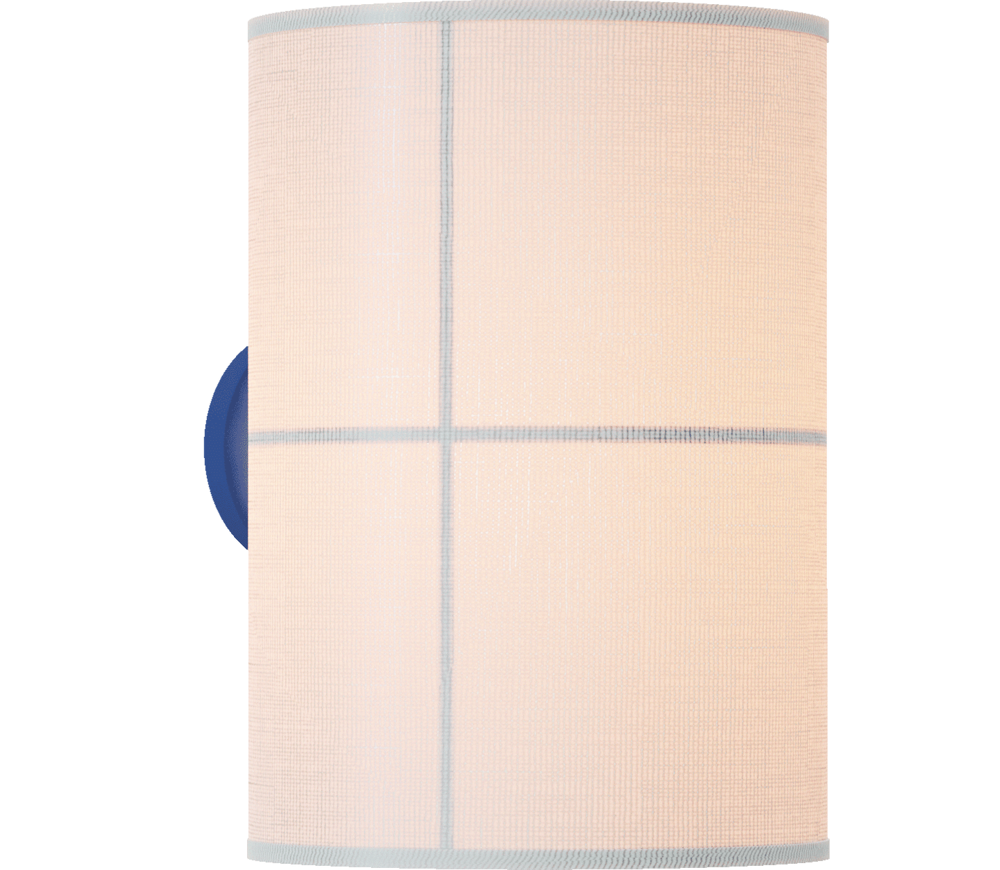 Rania 28 Blue Fabric Wall Lamp - Robin Lamps