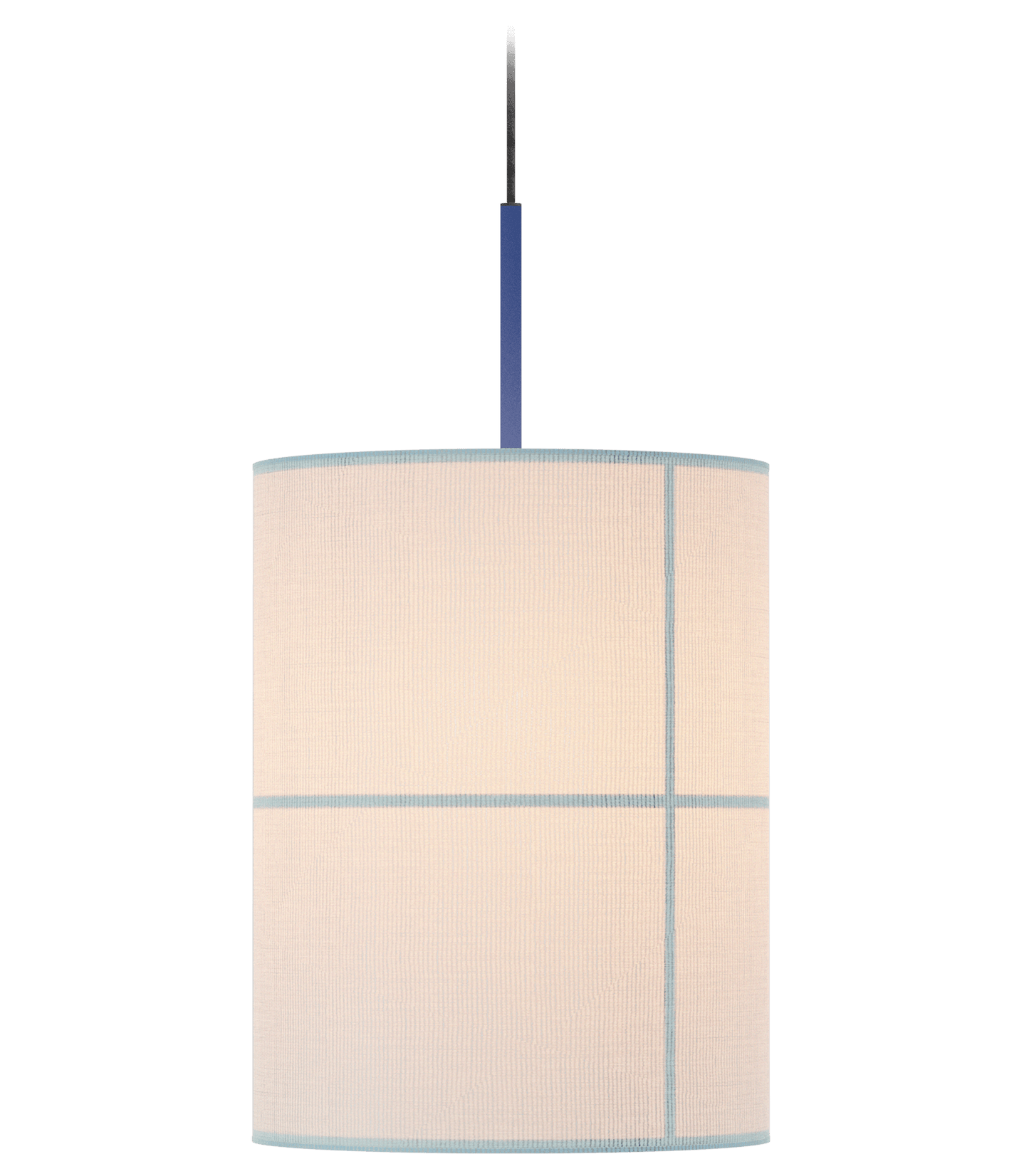 Rania Large Blue Fabric Pendant - Robin Lamps