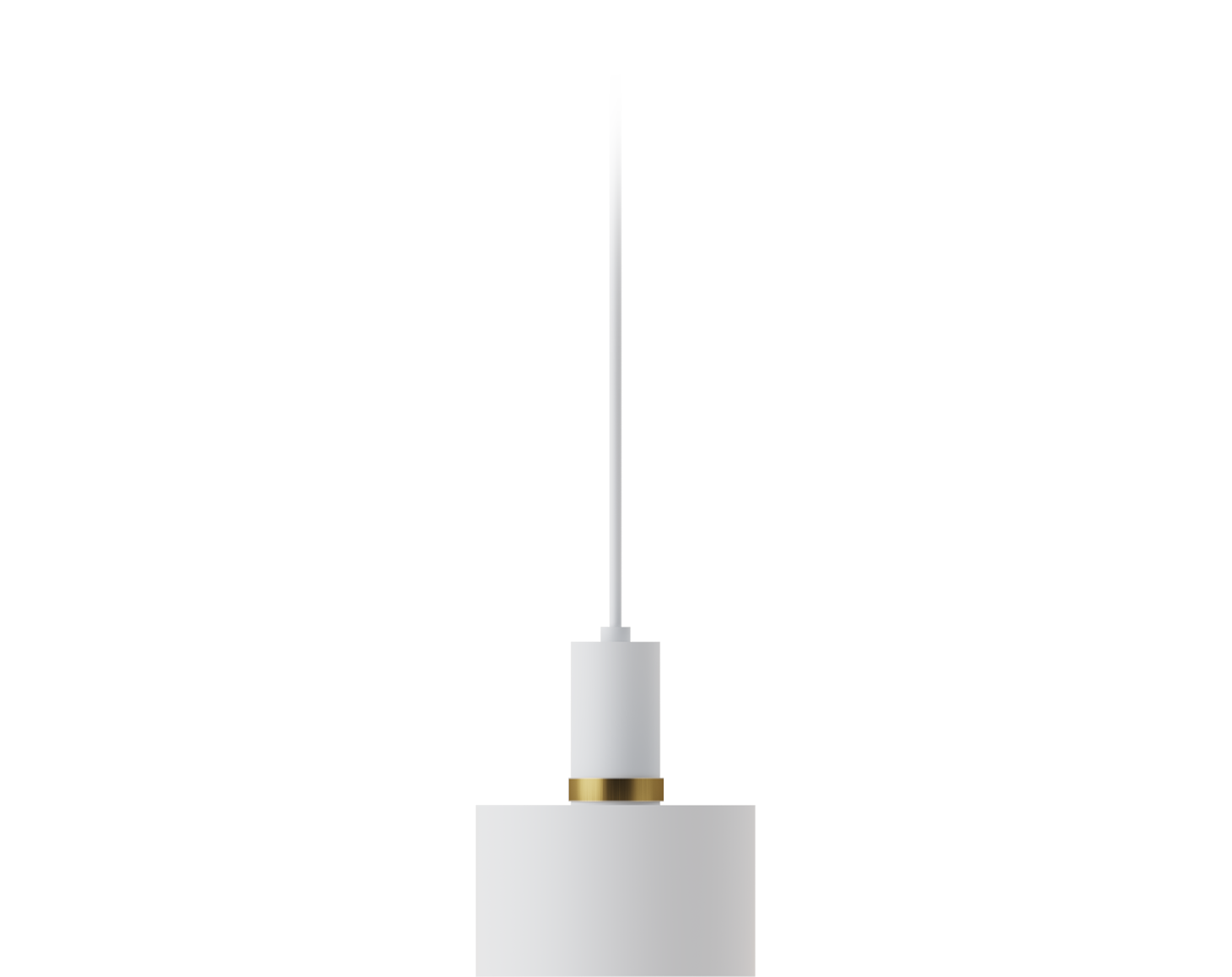 Renata Mini White Pendant Lamp - Robin Lamps