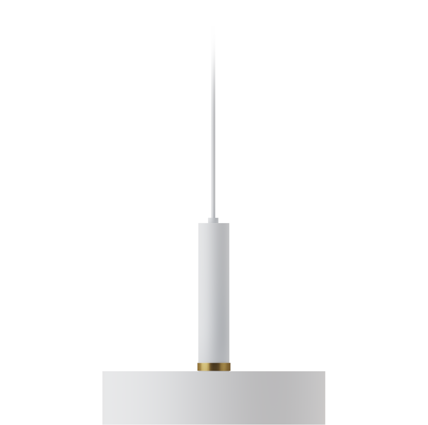 Renata White Black Pendant Lamp - Robin Lamps