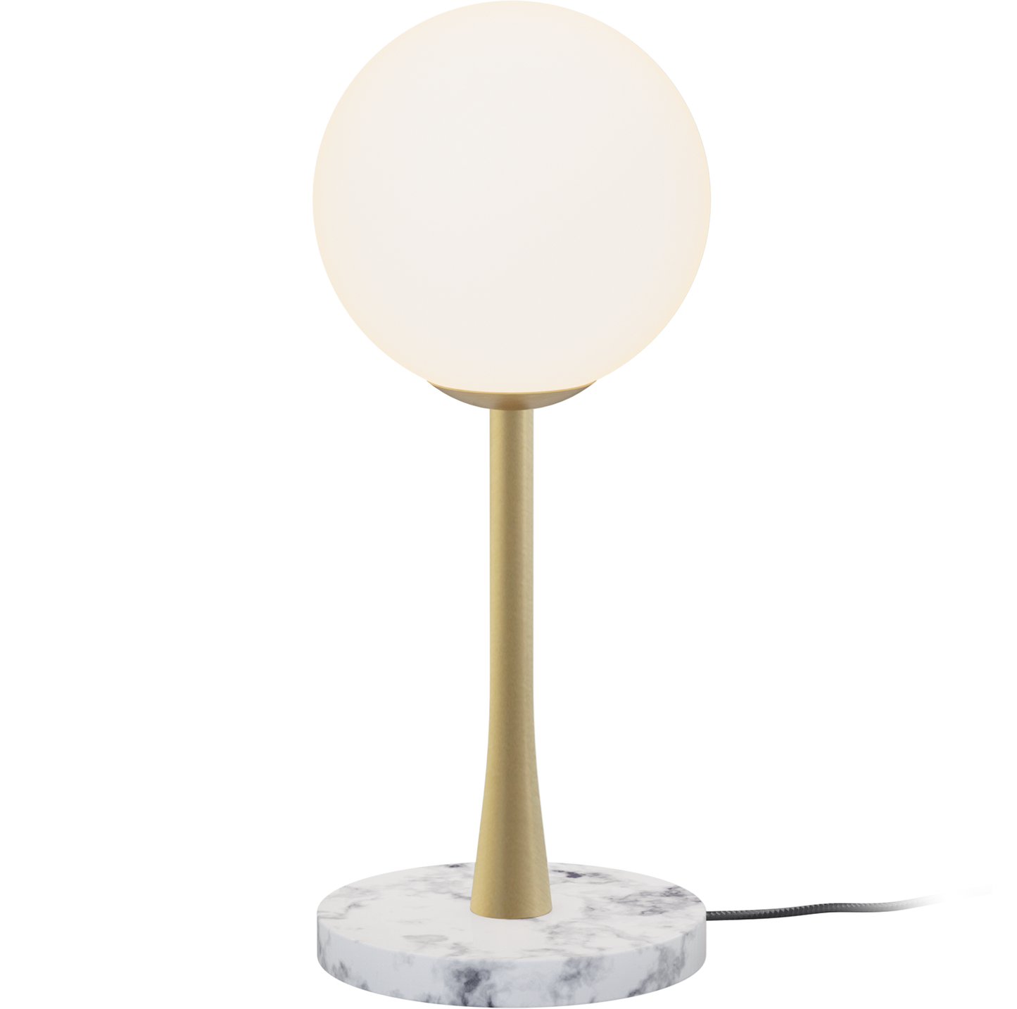 Ricarda Gold Table Metal Marble Glass Lamp - Robin Lamps