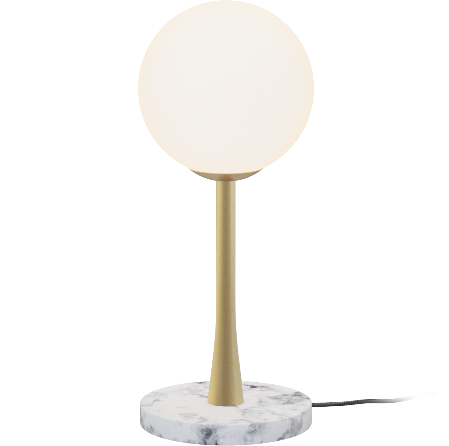 Ricarda Gold Table Metal Marble Glass Lamp - Robin Lamps