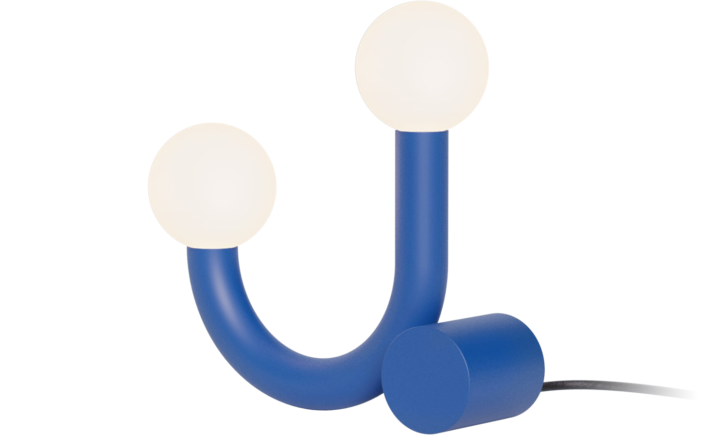 Rigoberta Blue Table Metal Glass Lamp - Robin Lamps