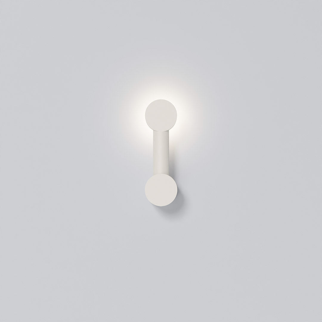 Rigoberta Mono Indirect White Wall Metal Glass Lamp - Robin Lamps