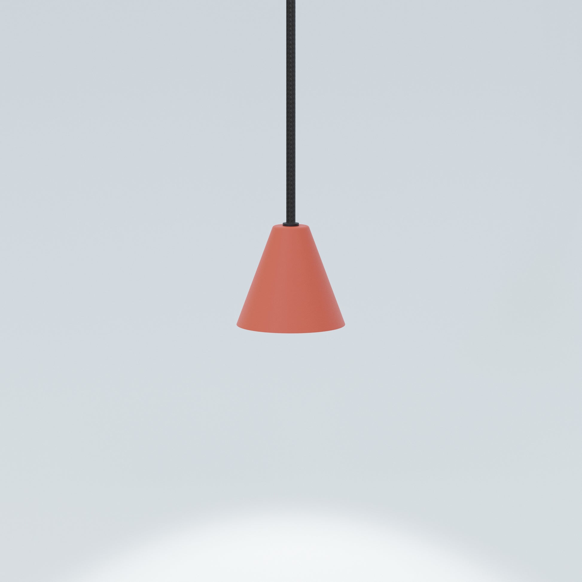 Rimini Orange Pendant Metal Lamp - Robin Lamps