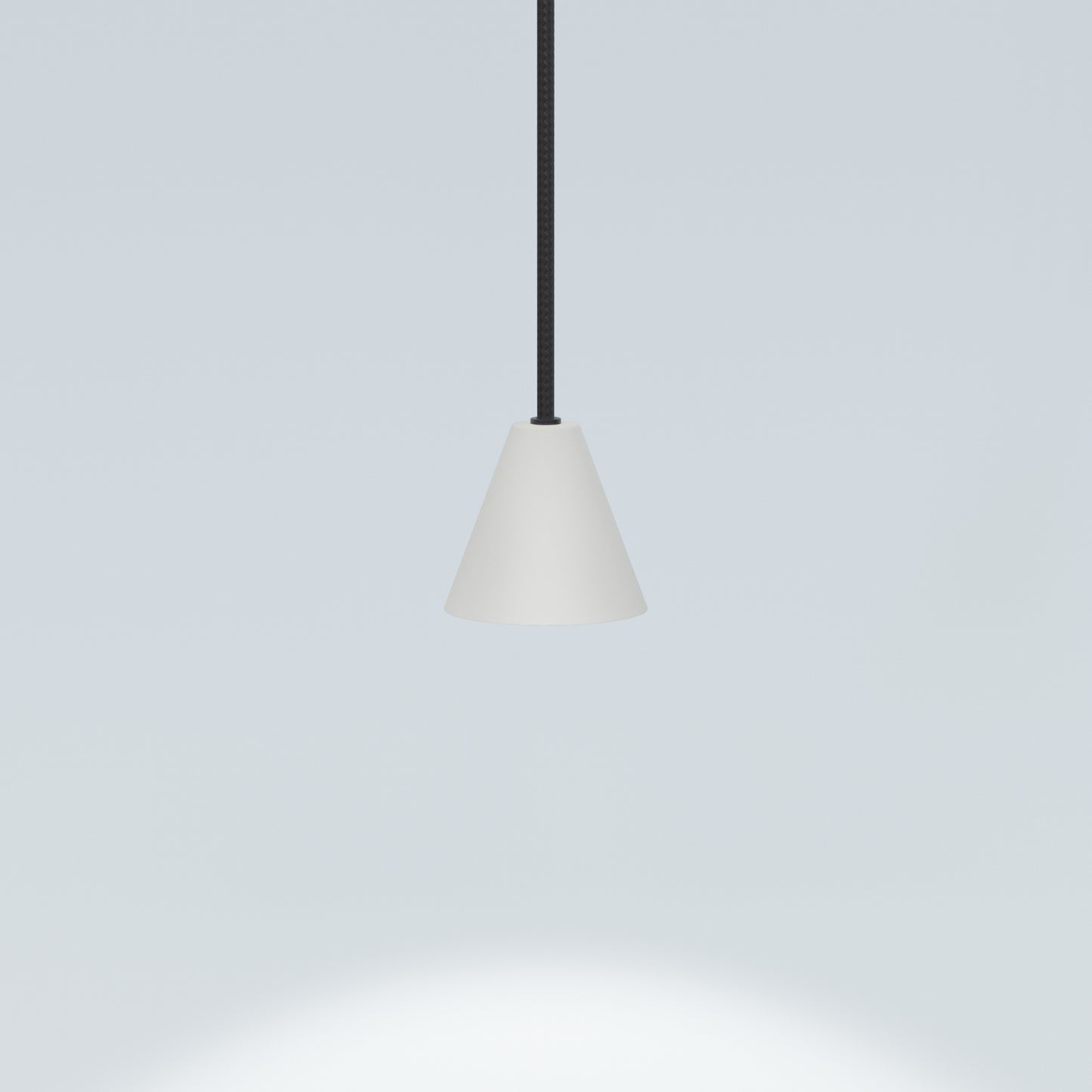 Rimini White Pendant Metal Lamp - Robin Lamps