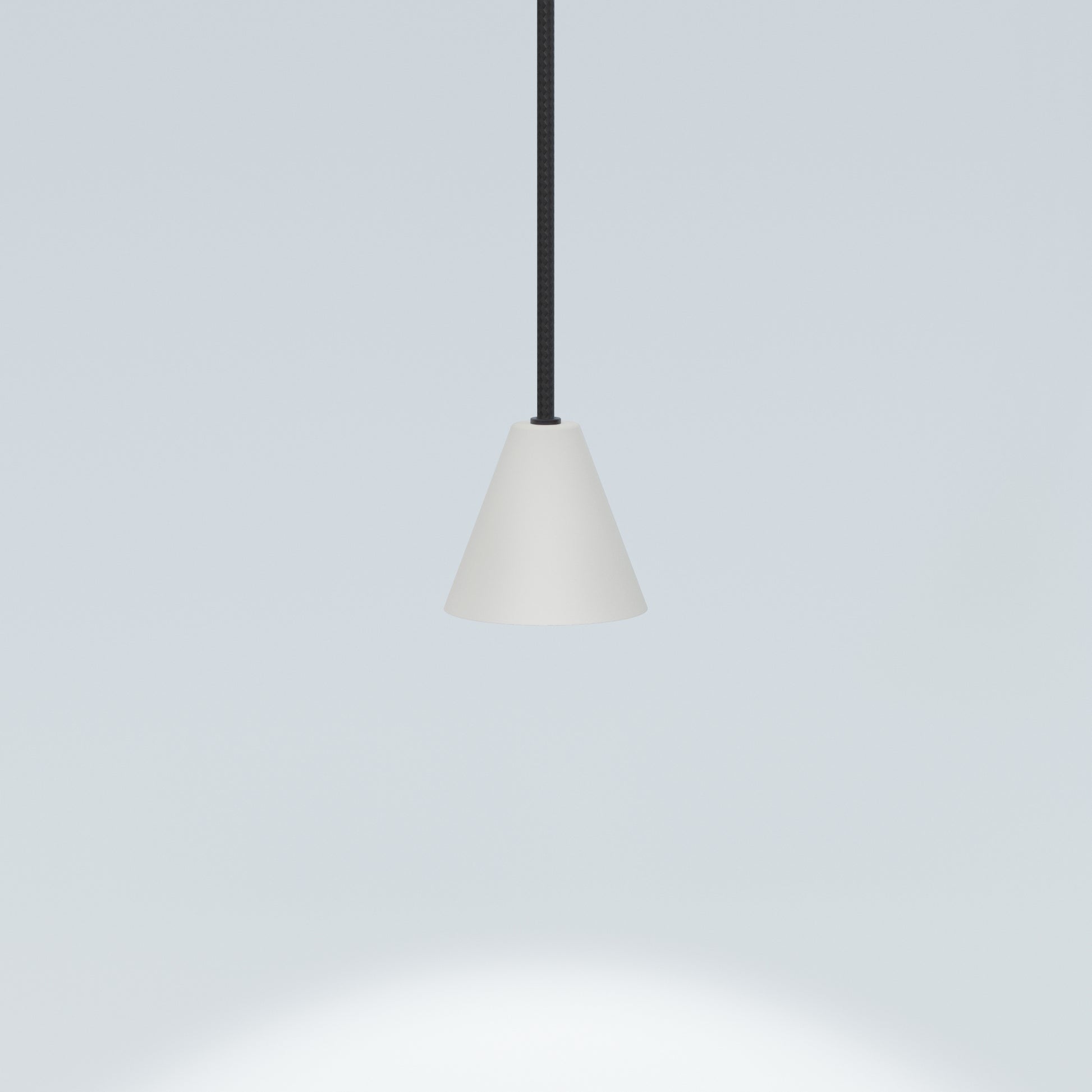 Rimini White Pendant Metal Lamp - Robin Lamps