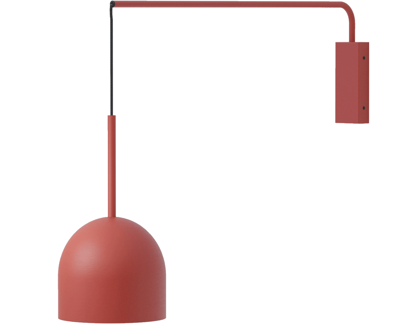 Rio Large Red Wall Metal Lamp - Robin Lamps