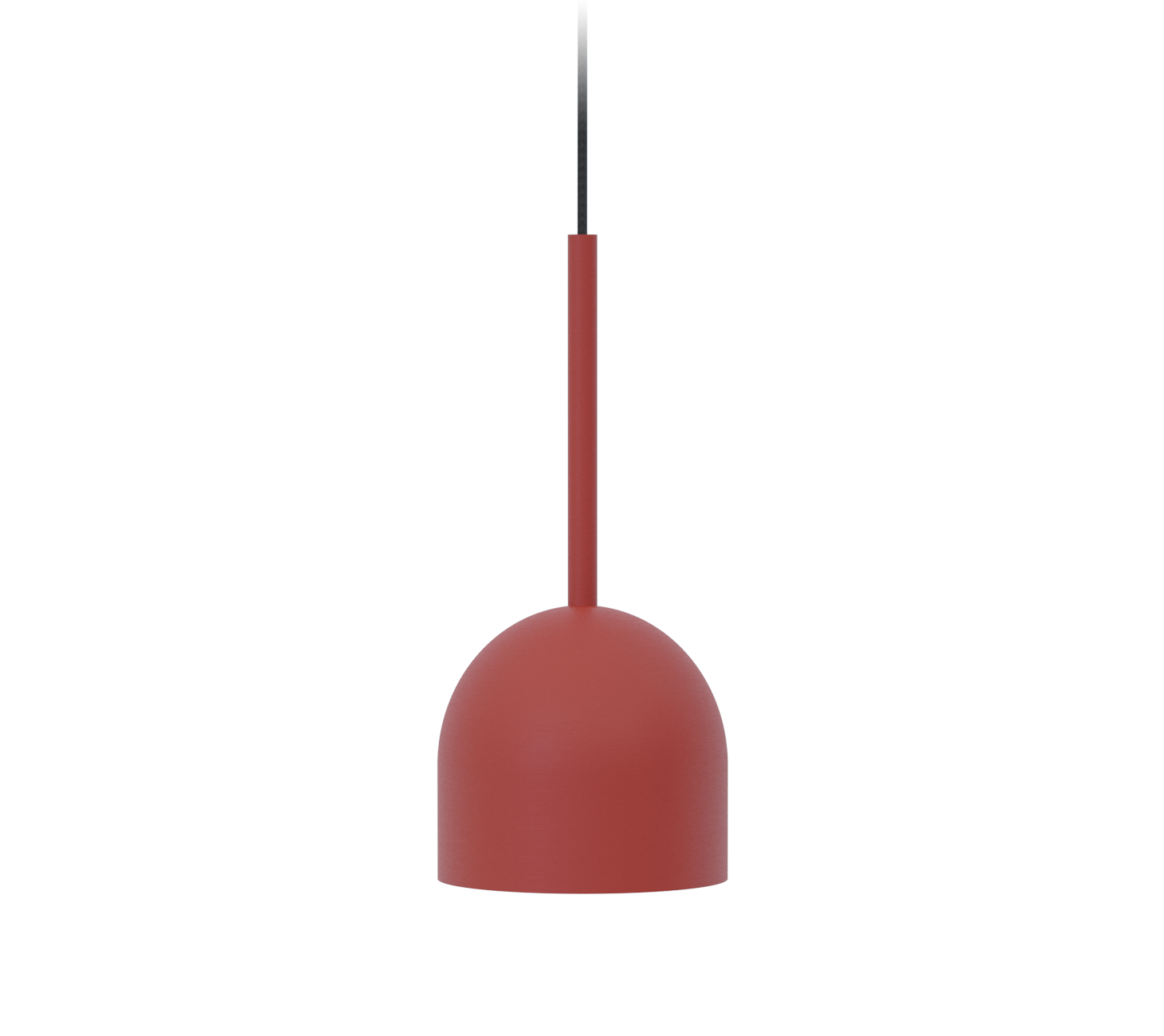 Rio Small Red Pendant Metal Lamp - Robin Lamps