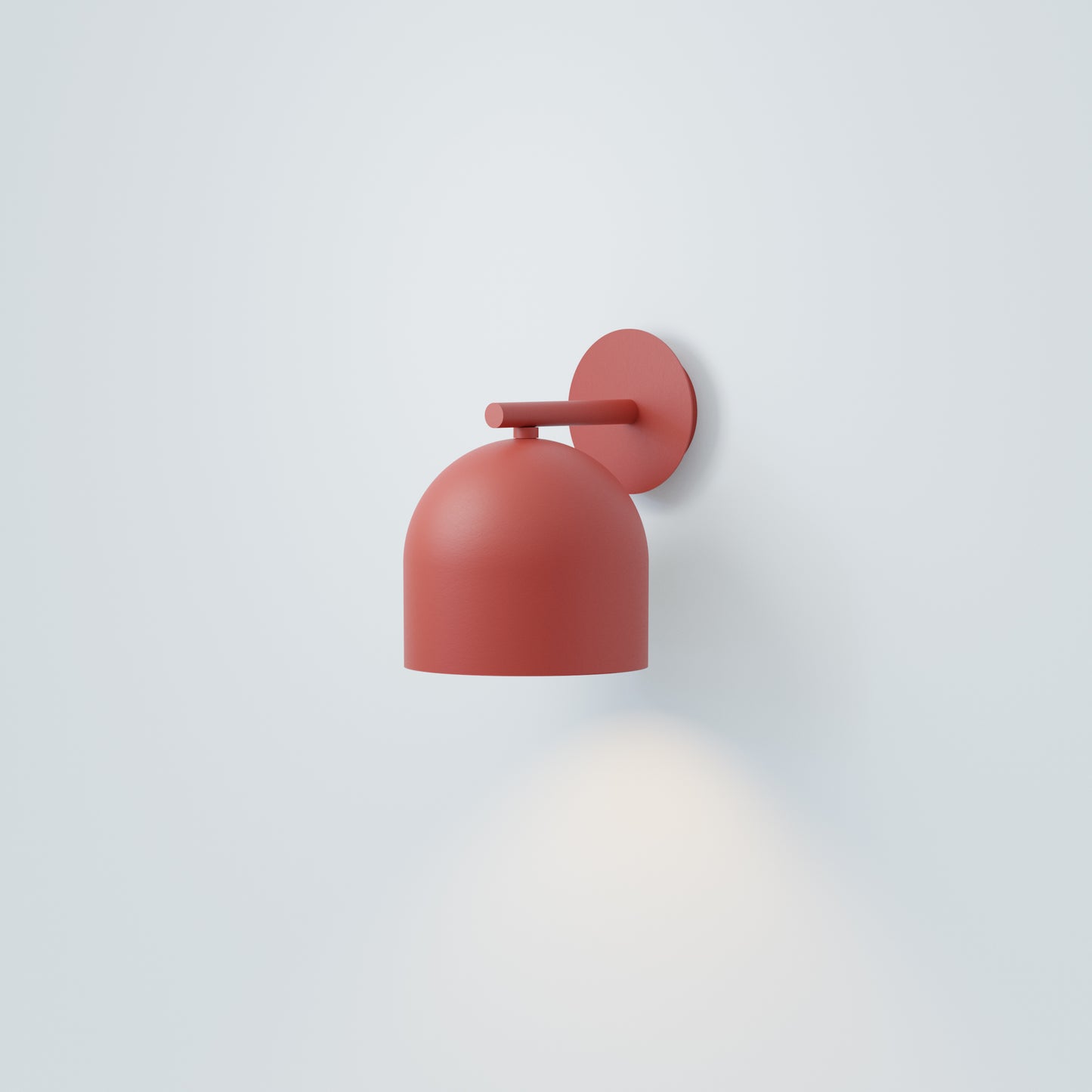 Rio Small Red Wall Metal Lamp - Robin Lamps