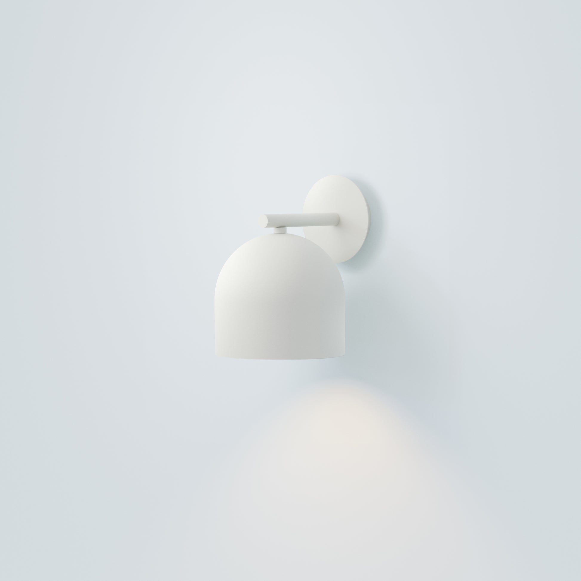 Rio Small White Wall Metal Lamp - Robin Lamps
