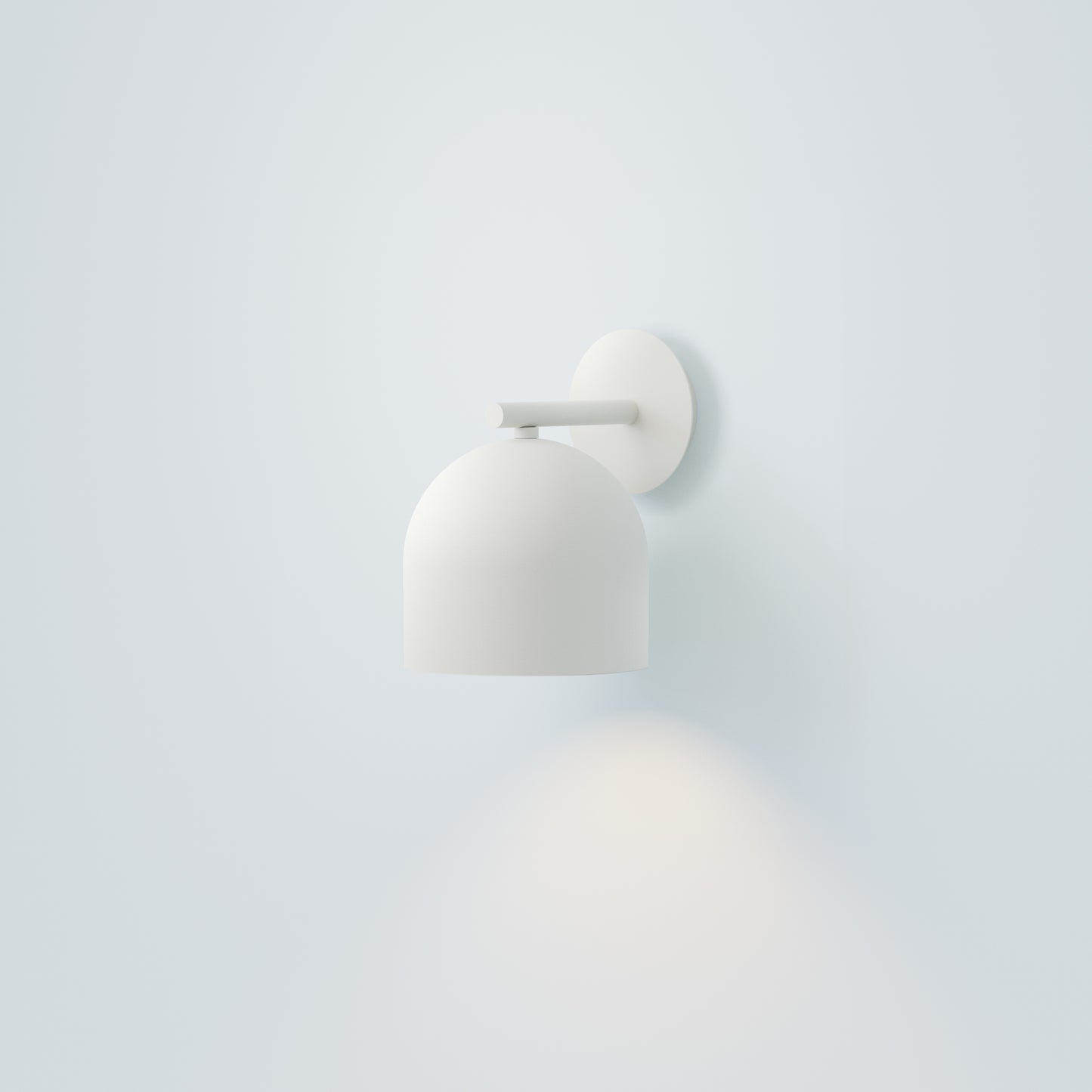 Rio Small White Wall Metal Lamp - Robin Lamps