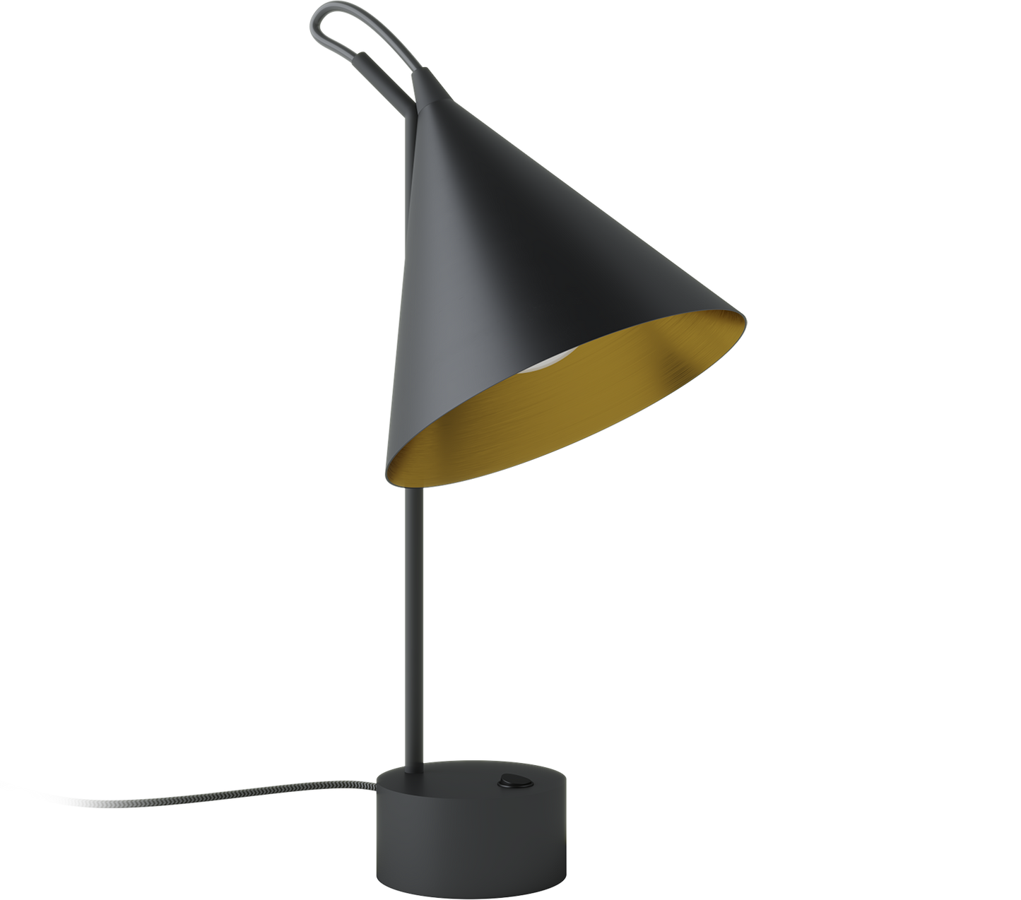Rubi Black Table Metal Lamp - ROBIN